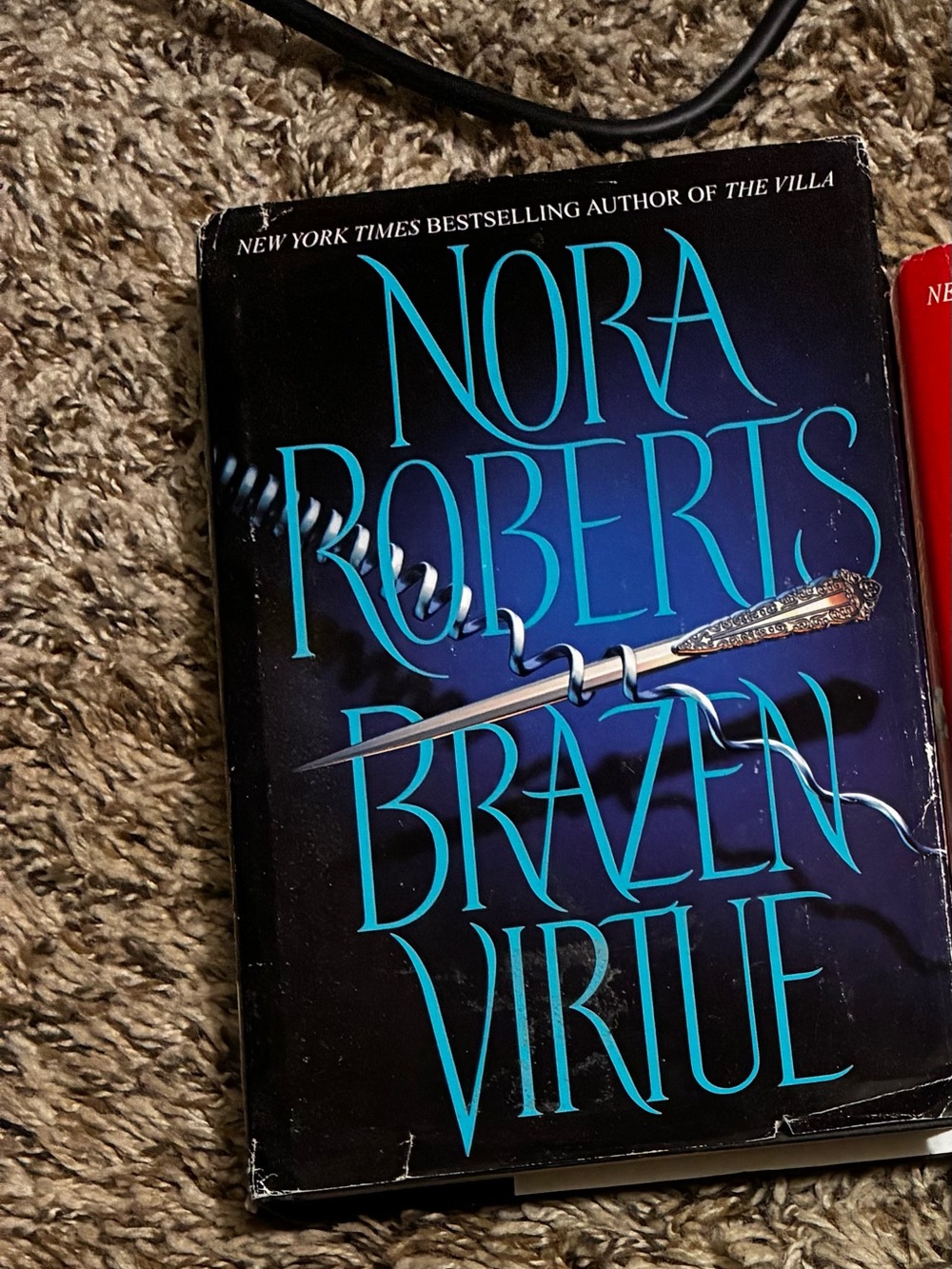 Brazen Virtue Hardcover Book - Black/Blue Cover